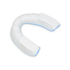 Żelowy ochraniacz szczęki - ochraniacz na zęby + pudełko - biało-niebieski | GelTech