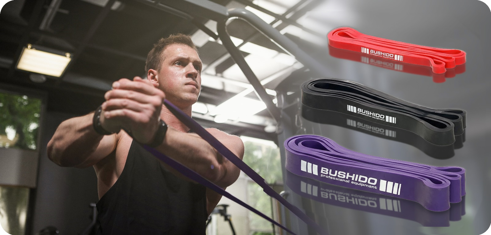 ZESTAW GUM TRENINGOWYCH POWER BAND DBX BUSHIDO 