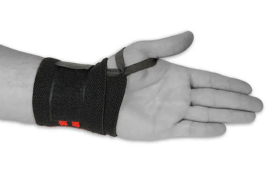 wrist wrap - usztywniacz nadgarstka, opaski na nadgarstek