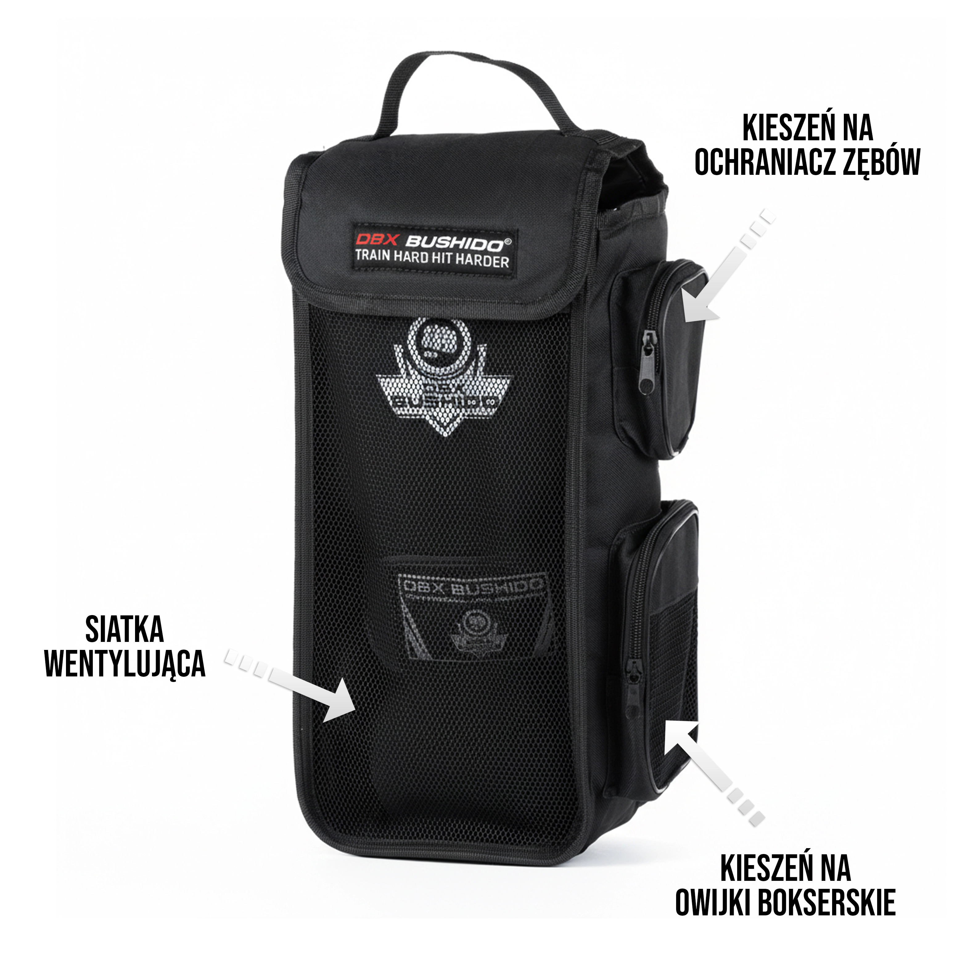 organizer na rękawice bokserskie DBX Bushido