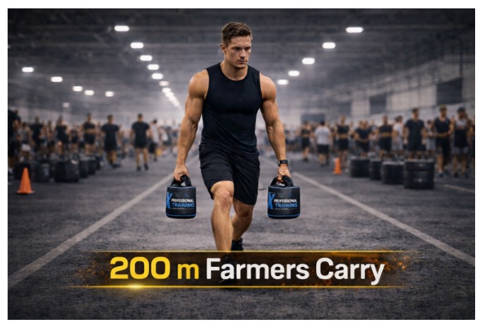  HYROX-style training DBX Bushido