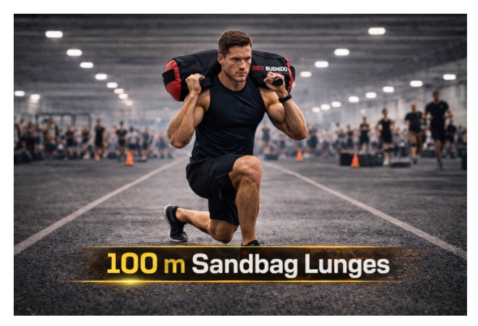  HYROX-style training DBX Bushido