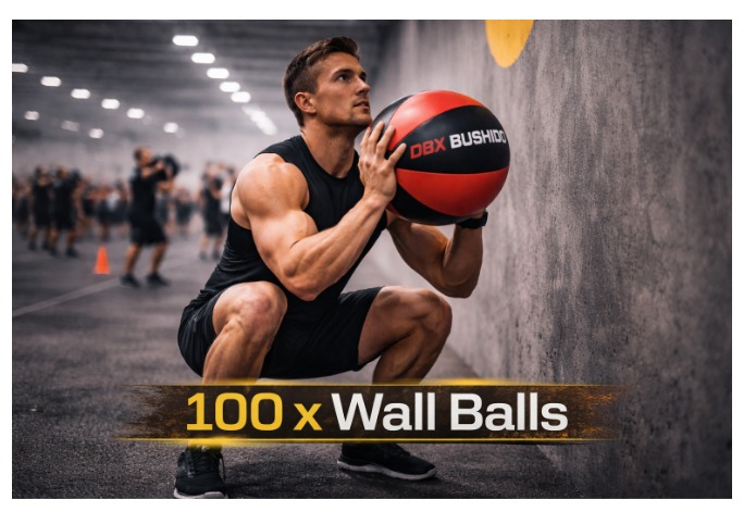  HYROX-style training DBX Bushido