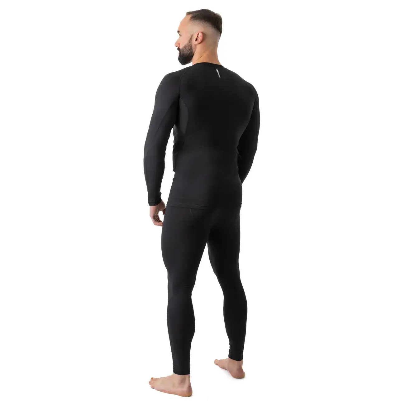bushido Koszulka treningowa Rashguard Long Sleeve BLACK
