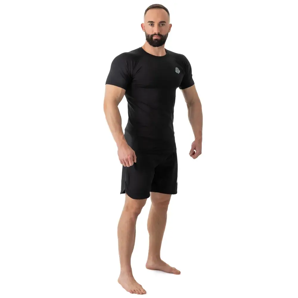 Koszulka kompresyjna Rashguard Bushido Black