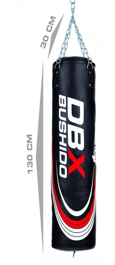 Worek Treningowy - Bokserski DBX BUSHIDO 130x40 - Ze Skory Rexion - Elite