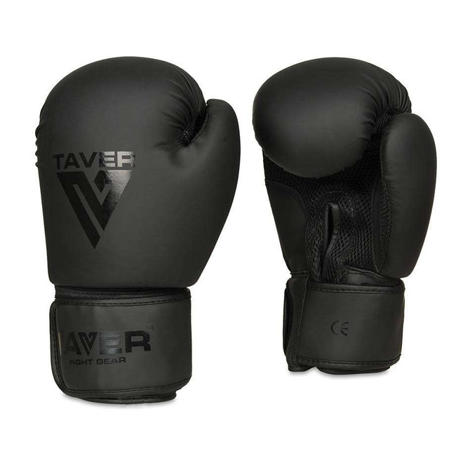 Rękawice bokserskie 14oz - TAVER Black - Origin Series