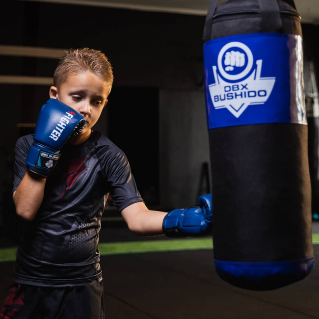 Worek bokserski dla dzieci - Kids Blue - 60 cm / 7 kg | DBX Bushido