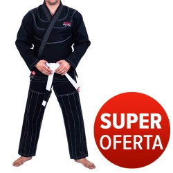 OFERTA SPECJALNA! PRZECZYTAJ OPIS! - Kimono / GI do treningu BJJ - Czarne DBX ELITE A3 + PAS
