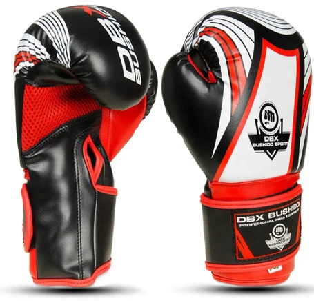 Rękawice bokserskie 6oz dla dzieci - Junior Red | DBX Bushido