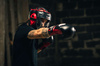 Kask bokserski z maską poliwęglanową M - Hannibal | DBX Bushido