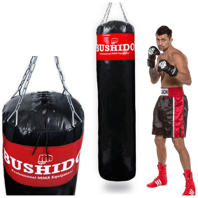 OFERTA SPECJALNA! PRZECZYTAJ OPIS! - Worek bokserski - 180 Red - 180 cm / 60 kg