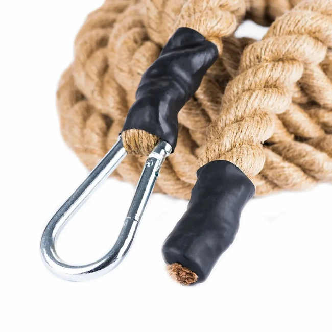 OFERTA SPECJALNA! CZARNA Lina do wspinania, CLIMBING ROPE poliester - 3 m