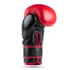 Rękawice bokserskie ze skóry naturalnej Warrior RED | DBX Bushido