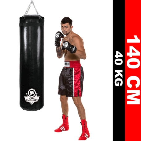 Worek bokserski - 140 Black - 140 cm / 40 kg | DBX Bushido