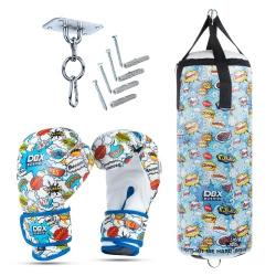 Zestaw Cartoon Blue Worek + rękawice - 70 cm 10 kg| DBX