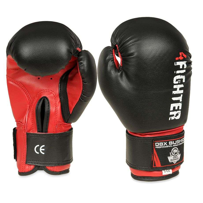 Rękawice bokserskie 6oz dla dzieci - 4Fighter Red - Origin Series