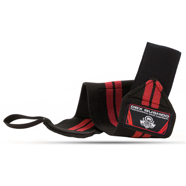 Elastyczne usztywniacze / ściągacze nadgarstka | Black/Red | DBX Bushido