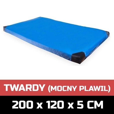 MOCNY  MATERAC GIMNASTYCZNY 5CM R120 DO ĆWICZEŃ