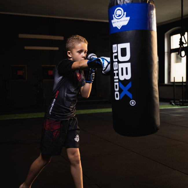 Worek bokserski dla dzieci - Junior Blue - 80 cm / 15 kg | DBX Bushido