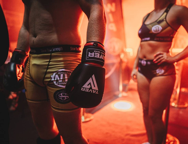 Rękawice bokserskie 14oz - Taver Red - Origin Series