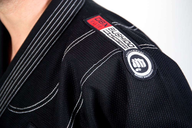  OFERTA SPECJALNA! PRZECZYTAJ OPIS! - Kimono / GI do treningu BJJ - Czarne DBX ELITE A3 + PAS