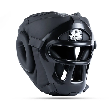 Kask bokserski z maską poliwęglanową M - Gladiator | DBX Bushido