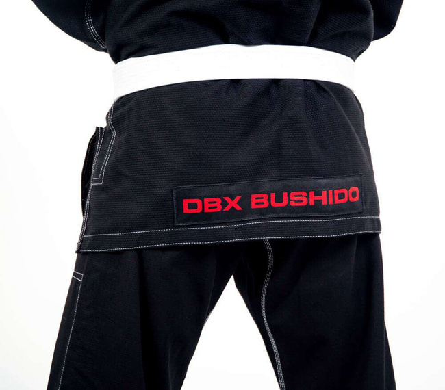  OFERTA SPECJALNA! PRZECZYTAJ OPIS! - Kimono / GI do treningu BJJ - Czarne DBX ELITE A3 + PAS