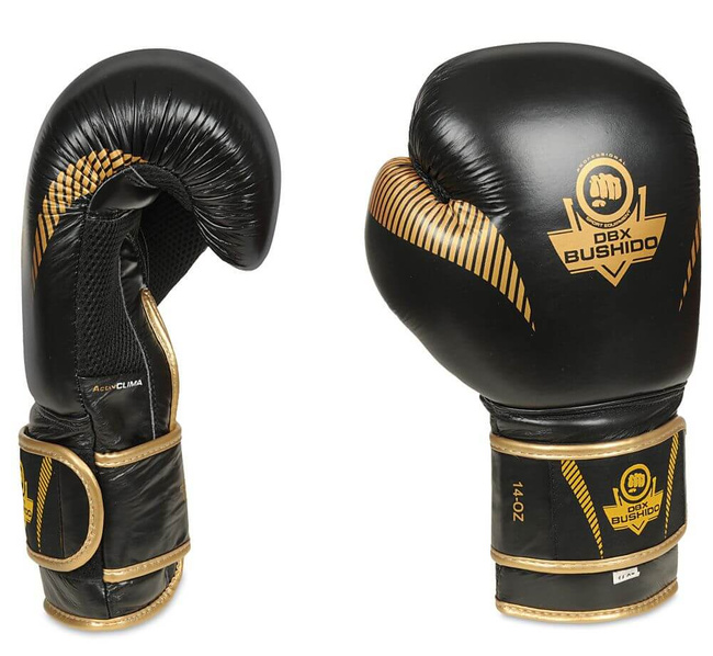 Rękawice bokserskie 12oz - Golden - seria Valor