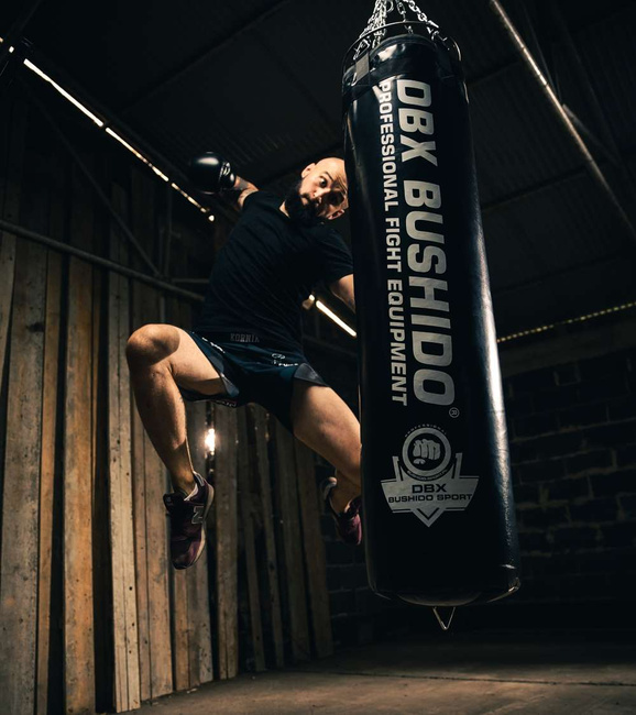 Worek bokserski - SBRX Black - 130 cm / 60 kg | DBX Bushido