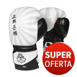 OFERTA SPECJALNA! PRZECZYTAJ OPIS! - RĘKAWICE BOKSERSKIE "JAPAN" SPARINGOWE BUSHIDO B-2v8 10oz  