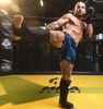 Elastyczne ochraniacze na piszczele L - Shinrage Black | DBX Bushido