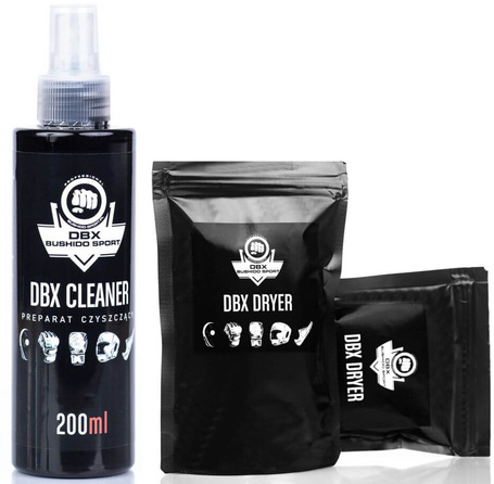 Zestaw DBX Dryer + Cleaner - do odświeżania i czyszczenia sprzętu sportowego