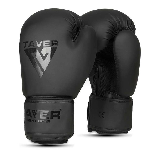 Rękawice bokserskie 14oz - TAVER Black - Origin Series