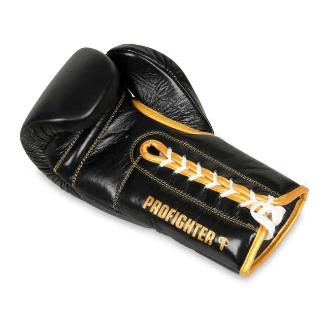 Wiązane rękawice bokserskie wielowarstwowe - ProFighter Gold - Legacy Series | DBX Bushido