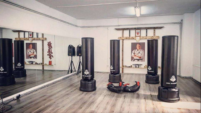 Worek bokserski stojący DBX BUSHDO TLS-Ov1 180 CM 140 KG