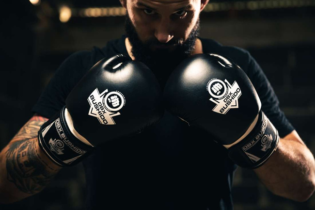 Rękawice bokserskie 16oz - Classic White - Origin Series | DBX Bushido