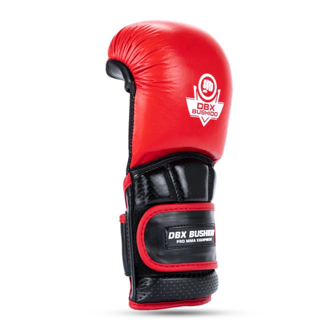 Rękawice MMA sparingowe XL - Warrior Red - Legacy Series | DBX Bushido