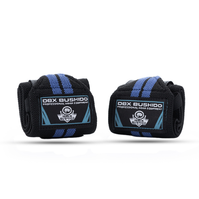 Elastyczne usztywniacze / ściągacze nadgarstka | Black/Blue | DBX Bushido