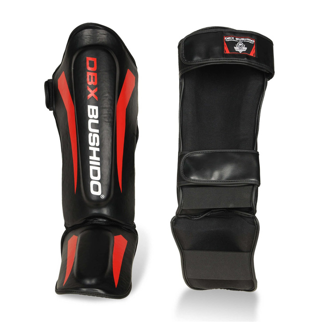 Ochraniacze na piszczele M - Phantom Red | DBX Bushido
