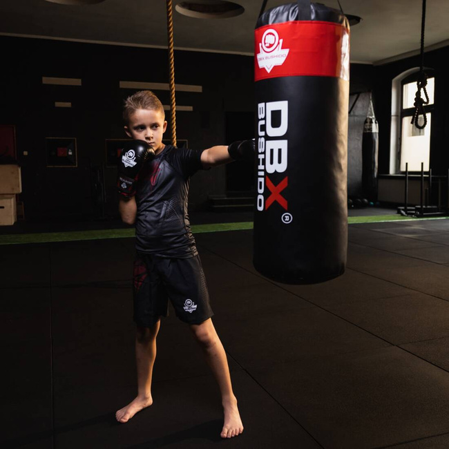80 cm / 15 kg - Zestaw - Worek Bokserski dla Dzieci DBX Junior  Czerwony | DBX Bushido
