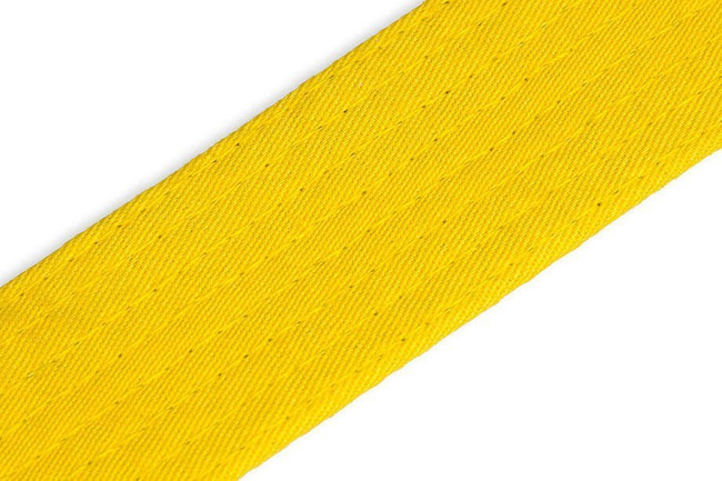 Pas do kimona karate - żółty 240 cm