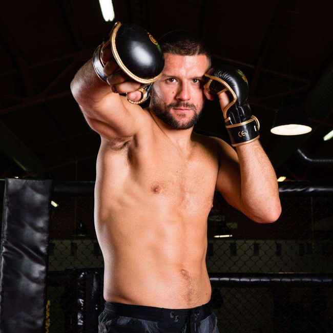 Rękawice MMA sparingowe M - Aureos - Valor Series