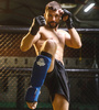 Elastyczne ochraniacze na piszczele M - Shinrage Blue | DBX Bushido