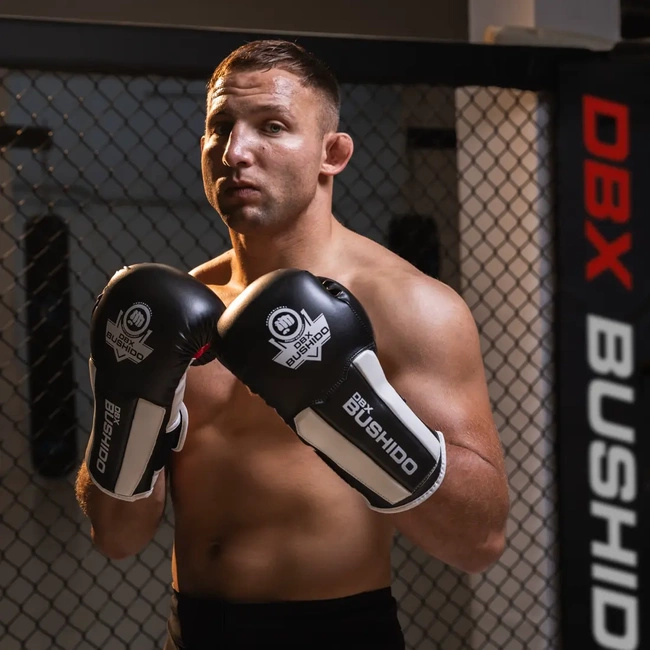 Rękawice bokserskie 14oz - Phantom White - Valor Series | DBX Bushido