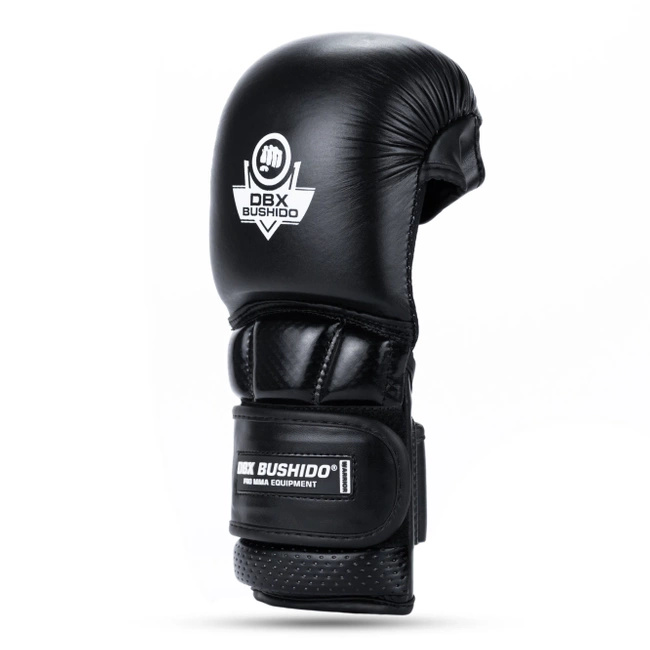 Rękawice MMA sparingowe XL - Warrior Black - Legacy Series | DBX Bushido