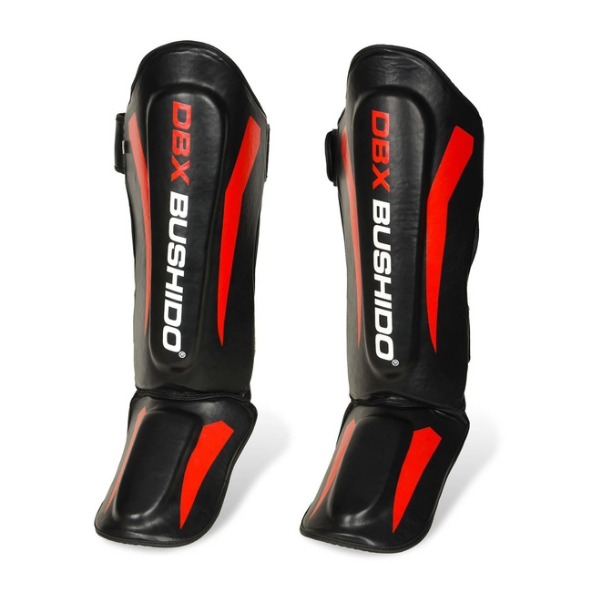 Ochraniacze na piszczele M - Phantom Red | DBX Bushido