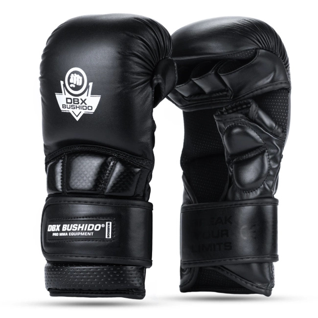Rękawice MMA sparingowe L - Warrior Black - Legacy Series