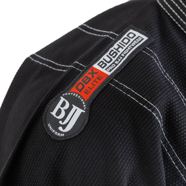  OFERTA SPECJALNA! PRZECZYTAJ OPIS! - Kimono / GI do treningu BJJ - Czarne DBX ELITE A3 + PAS