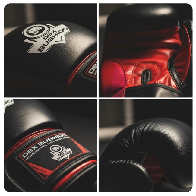 Rękawice bokserskie 12oz - Classic Red - seria Origin | DBX Bushido
